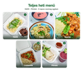 Teljes heti menü - Hétfő-Péntek, 5 napos csomag